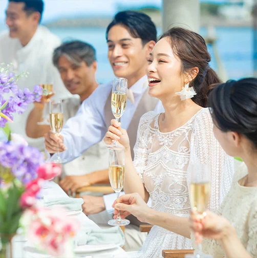 家族だけの少人数結婚式