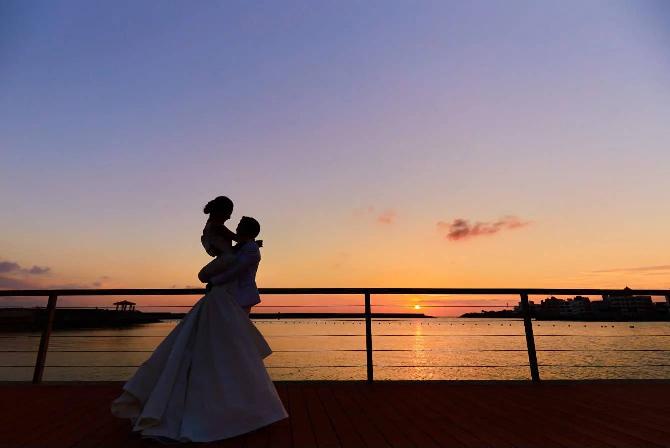 サンセットウエディング