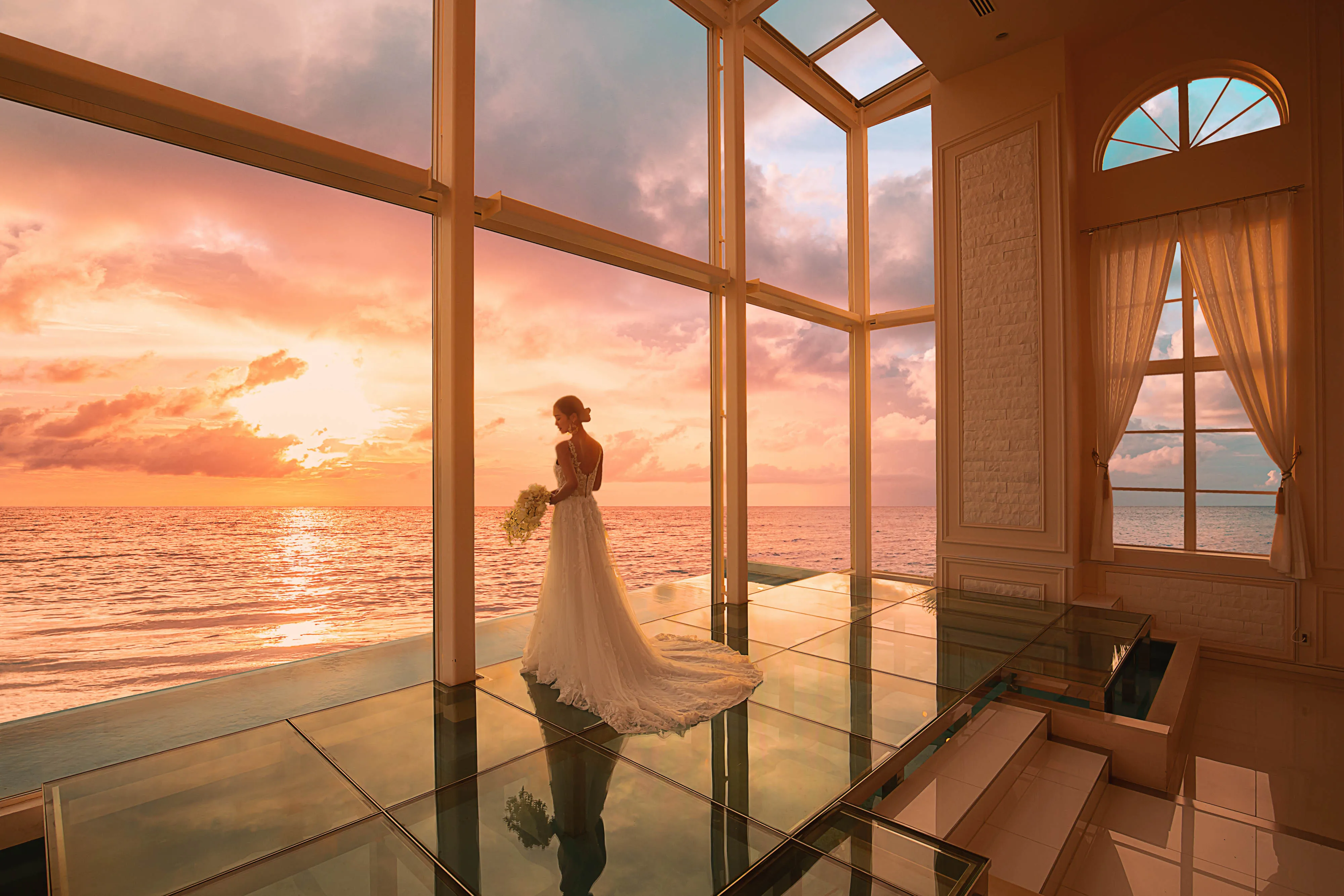 サンセットウエディング_チャペル