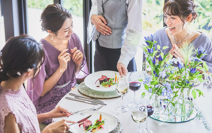 できたてのお料理