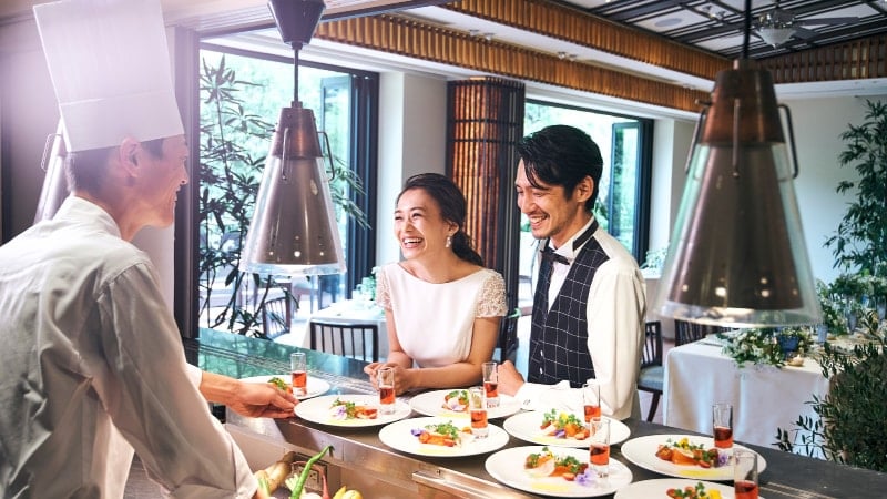 オープンキッチン