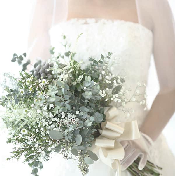 おしゃれ花嫁必見！ナチュラルなトレンドブーケ