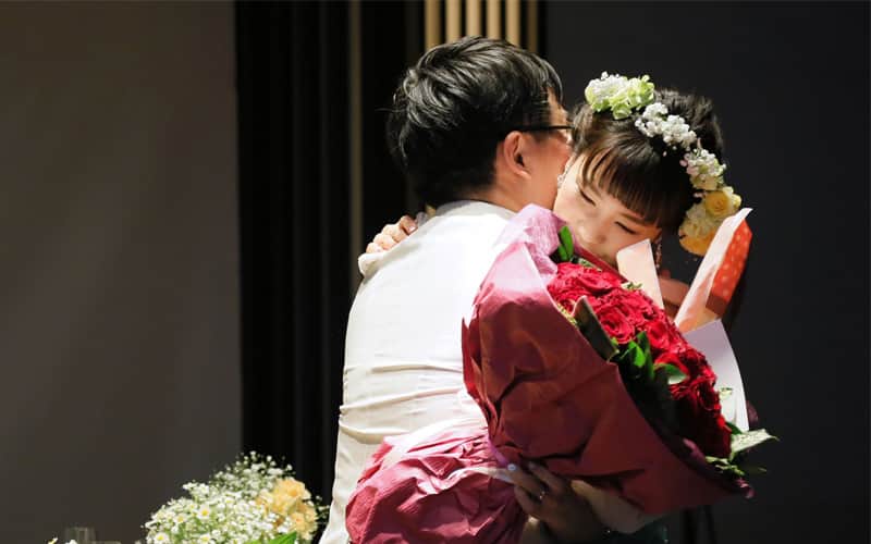 新郎様の優しさがつまった感動のサプライズ