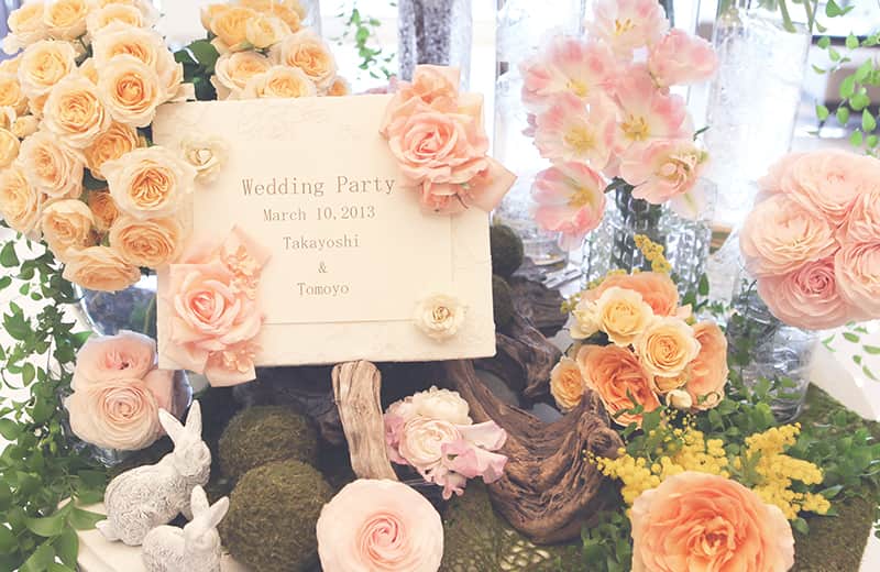 Wedding Flowerを決めるポイント!