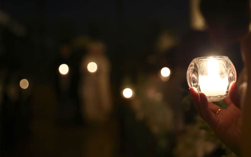 憧れが詰まった宝石箱のようなナイトウエディング☆