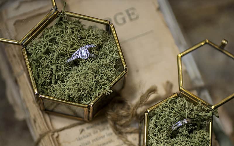 永遠の輝きを誓いとともに閉じ込めるブライダルリング