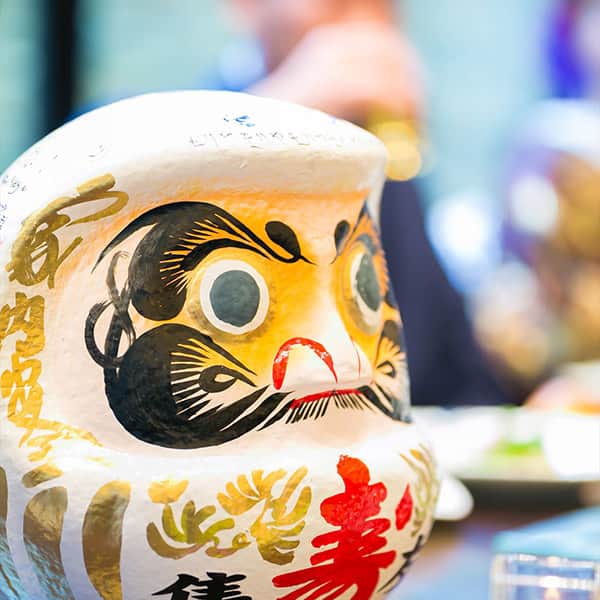 オトナの和婚にピッタリな「だるま演出」