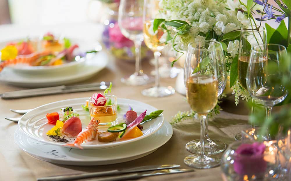 料理も魅力的な京都の結婚式場≪KIYOMIZU京都東山≫ゲストが喜ぶ料理とは？