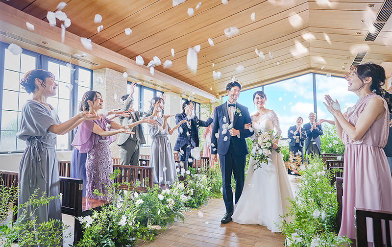 キリスト教式の入場演出をご紹介！京都ならではの演出も