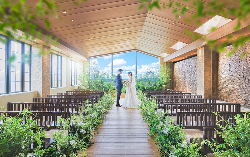 キリスト教式の入場演出をご紹介！京都ならではの演出も