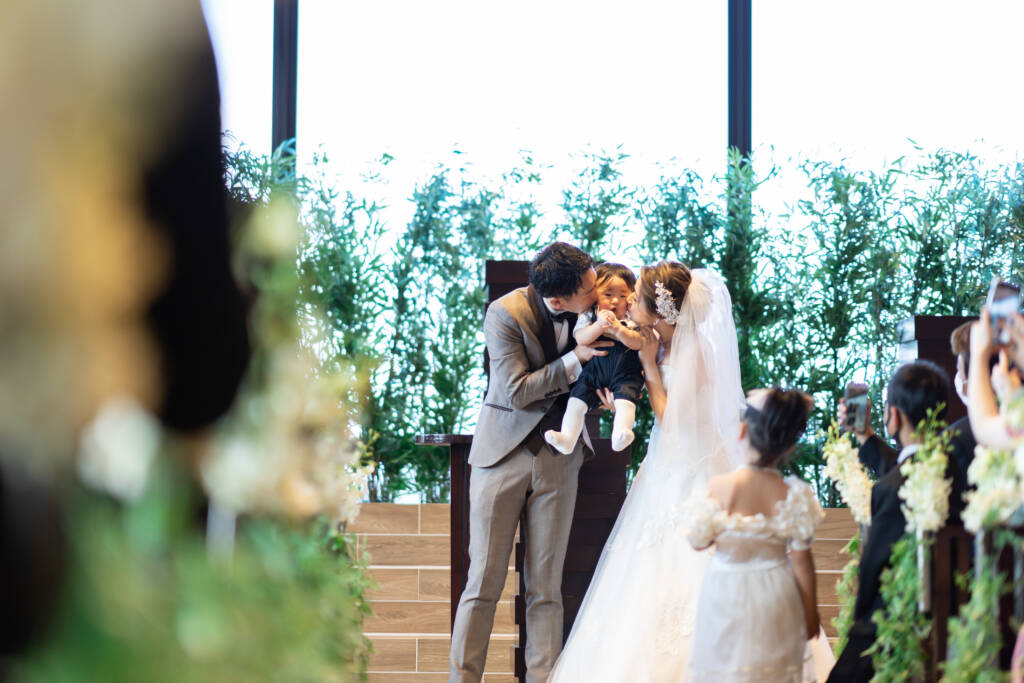 お子さま連れでの結婚式大歓迎！『ウェルカムベビー認定会場』をご紹介
