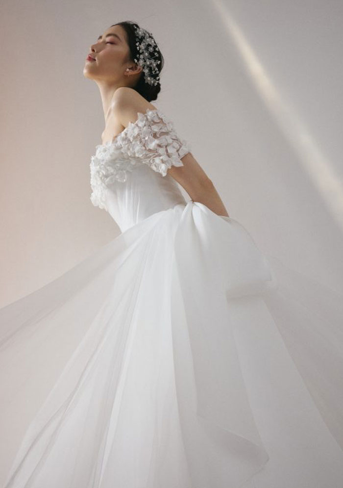 ウエディングドレスのビジュアル