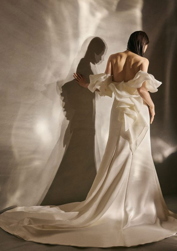 ウエディングドレスのビジュアル