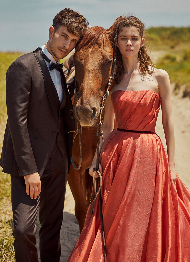 フェミニン ドレス