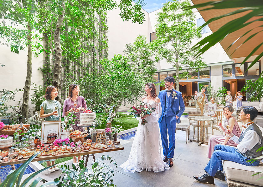 開放的なガーデン