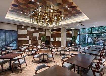 レストラン併設