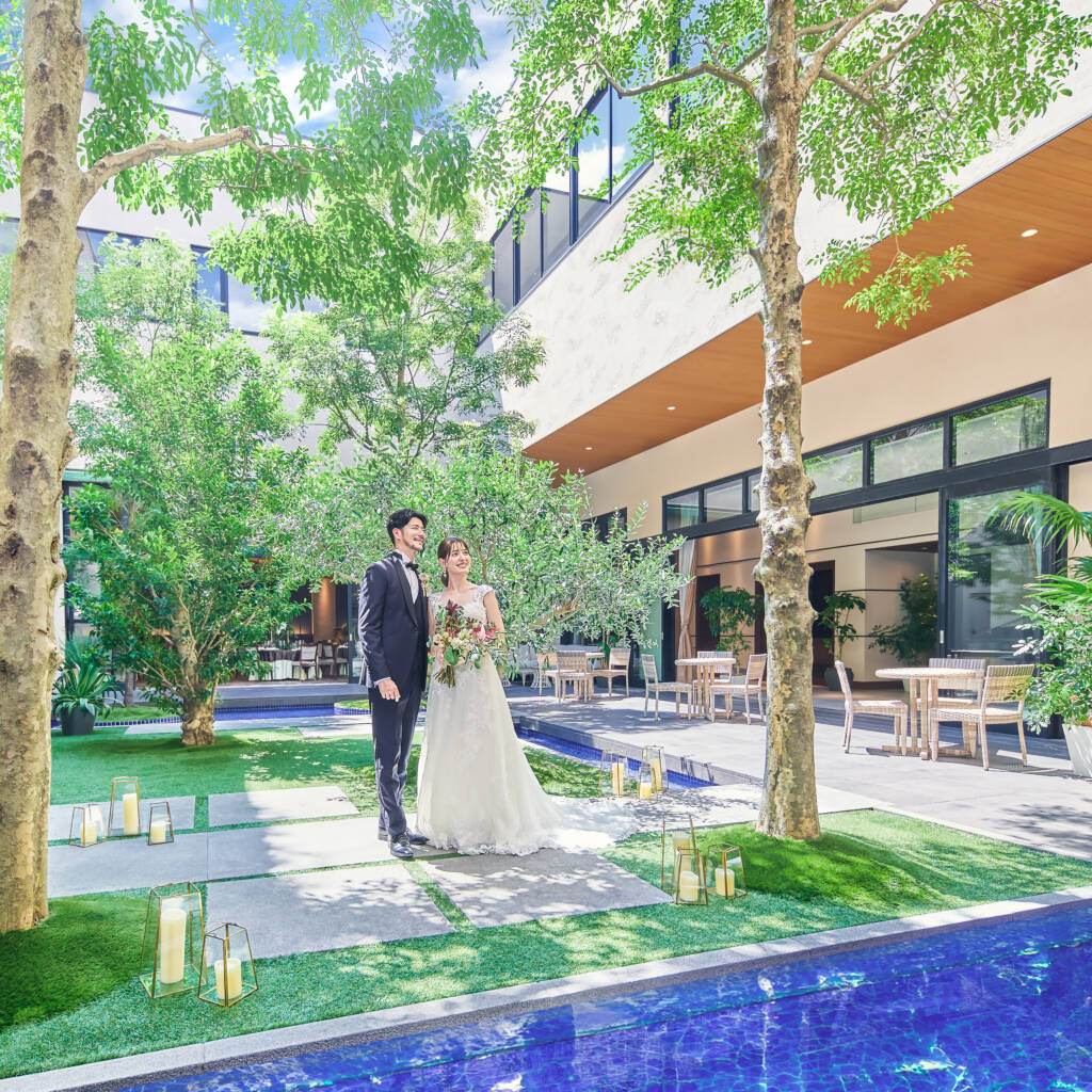 【名駅5分×1組貸切】5万ギフト＆衣裳48万円特典×コース仕立て無料試食