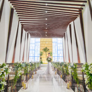 【3連休限定】5万ギフト×最大150万円優待×天井高7m自然光溢れるチャペル体験×黒毛和牛&甘鯛の無料試食