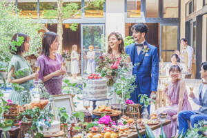 3月限定≪最大13大特典≫午前フェア参加が1番お得！来館ギフト5万円進呈！緑と水の貸切ガーデンで花嫁体験×厳選黒毛和牛の無料試食付き