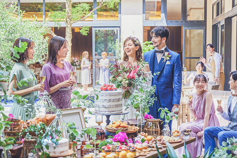 3月限定≪最大13大特典≫午前フェア参加が1番お得！来館ギフト5万円進呈！緑と水の貸切ガーデンで花嫁体験×厳選黒毛和牛の無料試食付き